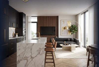 Apartament cu 2 camere decomandat în Chiajna