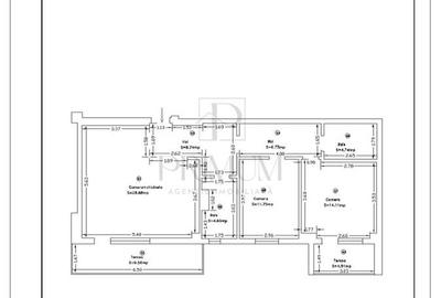 Torontalului - 3 camere - 2 bai - bloc nou -  - ETAJ INTERMEDIAR - 14
