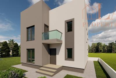 Casă individuală cu 4 camere cu Canalizare în Domnești