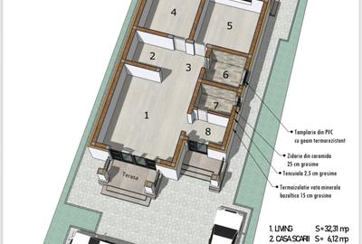 Vilă individuală   5 camere Bulevardul pipera  retrasă de la bulevard - 19