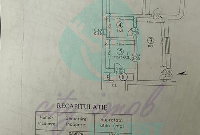 Apartament cu 2 camere decomandat, mobilat în Nerva Traian - 6