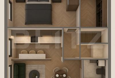 Apartamente moderne cu 2 camere, balcon si dressing - bloc nou in Ghimbav - 1