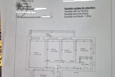 Apartament cu 4 camere decomandat, mobilat în Central