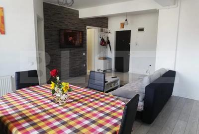 Apartament cu 2 camere semidecomandat, mobilat în Florești