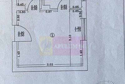 Garsoniera de vanzare in Campina, et. 1 15,83 mp - 6