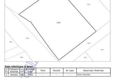 Teren de 3000 mp, în Hereclean - 2