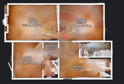 Spațiu de birouri de 65 mp Răcădău - 1