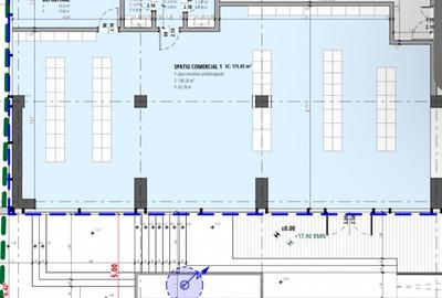Spatiu comercial 185 mp OPEN SPACE bloc nou - Primavera Campus - 7