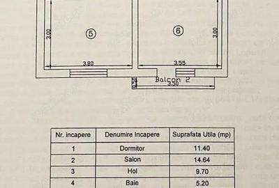 3 camere | Decomandat | 2 balcoane | 2 locuri parcare | Boxa | Carrefour Express Valea Lupului - 6