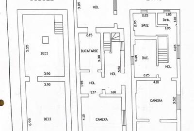 Ultracentral, spatiu comercial  D+P+1, curte generoasa, IDEAL BIROURI - 19