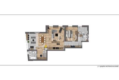 Apartament cu 3 camere semidecomandat, mobilat în Romană - 21