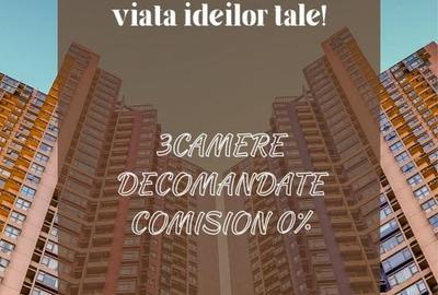 Vand apartament cu 3 camere decomandate - TOMIS NORD - comision 0%