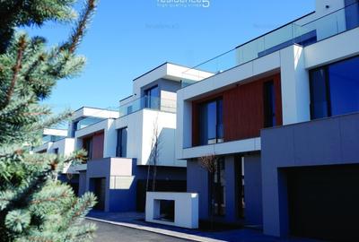 Vilă de lux Residence5, finalizată, lângă pădurea Băneasa, în zona Iancu Nicolae