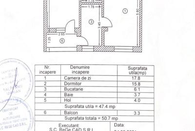 Apartament cu 2 camere semidecomandat în Titan - 10