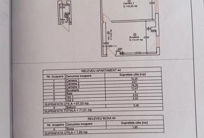 Apartament cu 3 camere semidecomandat în Olimpia-Stadion - 1