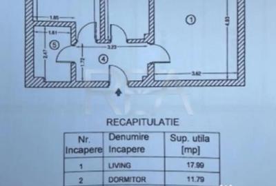 Apartament cu 2 camere decomandat, mobilat în Păcii - 11