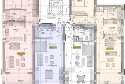 Apart. cu 2 cam. pe doua nivele, cu logie. Vila design modern in Cristian-Sibiu - 2