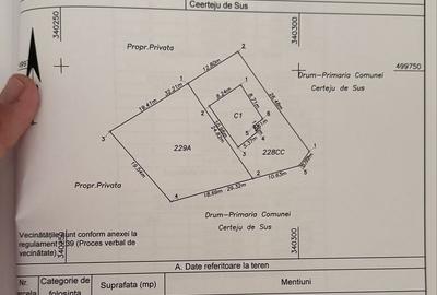 Teren de 756 mp, în Măgura - 8