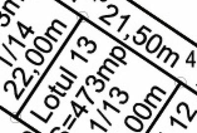 Teren 473 mp Ghercesti - Aeroport - 1