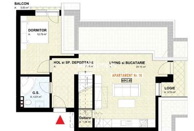 Apartament 2 Camere/ Tractorul - 13