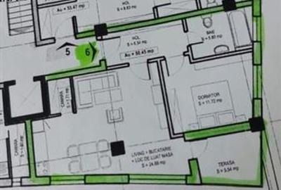 Apartament cu 2 camere semidecomandat, mobilat în Zorilor - 8