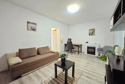 Apartament cu 2 camere semidecomandat, mobilat în Calea București