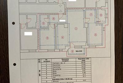 3 camere mobilat, utilat, et 2/4,,bloc 2018, pretei interiori caramida - 5
