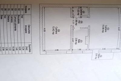 Apartament cu 2 camere semidecomandat în Tipografilor - 1
