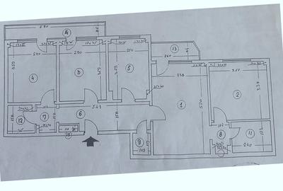 Apartament cu 4 camere semidecomandat în Berceni - 16