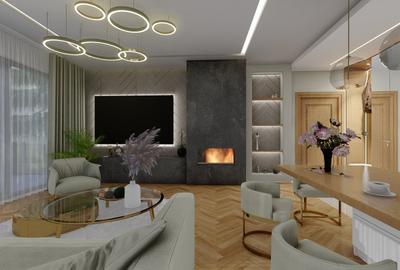 FORESTI SINAIA -  PROIECT IMOBILIAR UNIC ULTRALUXURY - PENTHOUSE DUPLEX 4 CAMERE - 5