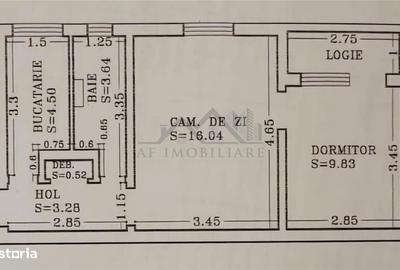 Apartament cu 2 camere în Alexandru cel Bun - 1