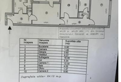 Apartament cu 3 camere semidecomandat, mobilat în Berceni - 11