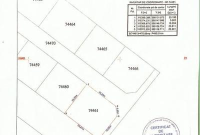 Teren de 804 mp, în Berceni