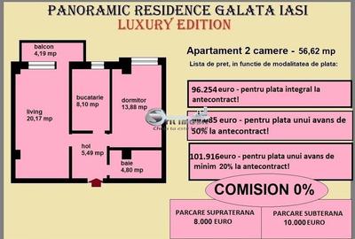 Apartament cu 2 camere decomandat în Galata - 2