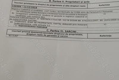 Teren de 4611 mp, în Corbu - 4