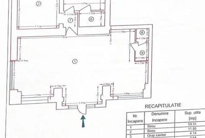 Spațiu comercial, de 99 mp, în P-ța Unirii - 1
