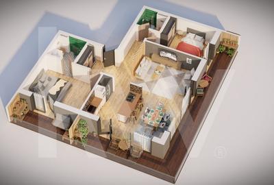 Apartament 3 camere - ultracentral - constructie noua!