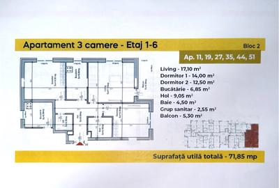Metalurgiei/Mall Grand Arena-3 Camere-PROIECT NOU-Rate la dezvoltator - 8