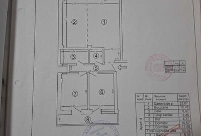 Apartament cu 3 camere decomandat în Central - 5