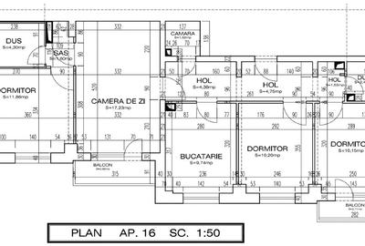 Apartament cu 4 camere semidecomandat în Ștefan cel Mare - 13