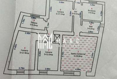 Apartament la casa | 7 camere | 202 mpu | Terezian - 25