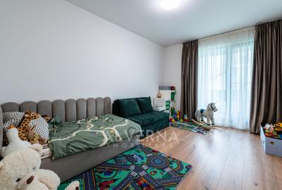 Apartament cu 3 camere semidecomandat, mobilat în Florești - 10