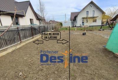 Teren in CENTRU MIROSLAVA 474 mp, deschidere 16mp, drum 5m - 1