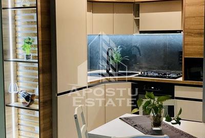 Apartament cu 2 camere semidecomandat, mobilat în Giroc - 2