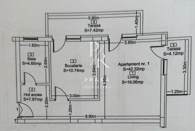 Apartament de vanzare 2 camere, parcare, zona Catanelor! - 6