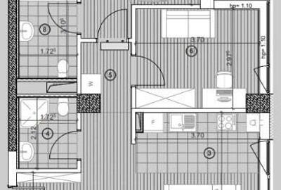 Apartament cu 3 camere,Torontalului - 7
