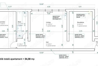 Apartament cu 2 camere în Dacia - 2