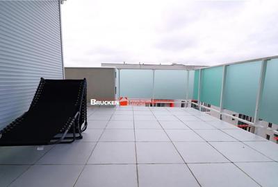 Apartament mobilat cu terasa de 18 mp | Etaj superior | ARED - 7