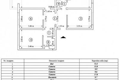 Apartament 4 camere, etaj 1. Zona Astra-Planete - 1