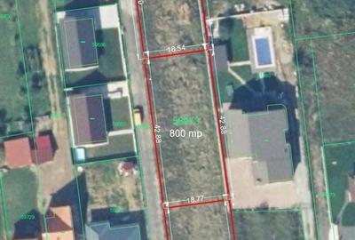 Teren de 884 mp, în Mocira - 3
